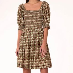 NWT Olivia James the Label puff sleeve dress